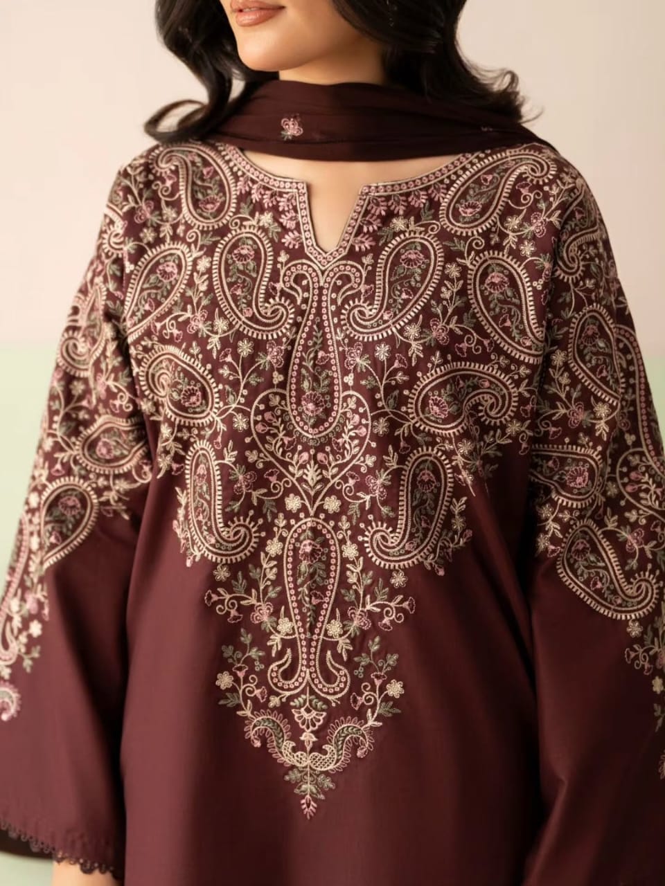 Maya – 3-Piece Embroidered Lawn Suit
