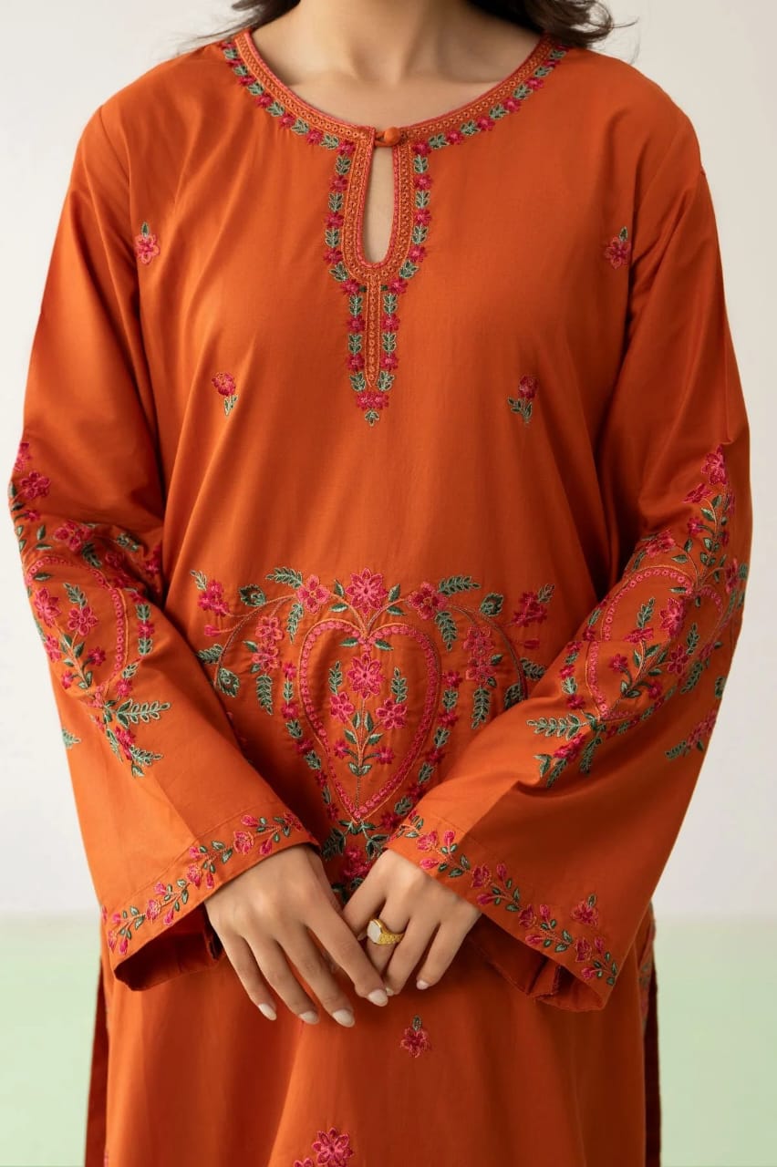 Zimal Embroidered 3 piece Suit