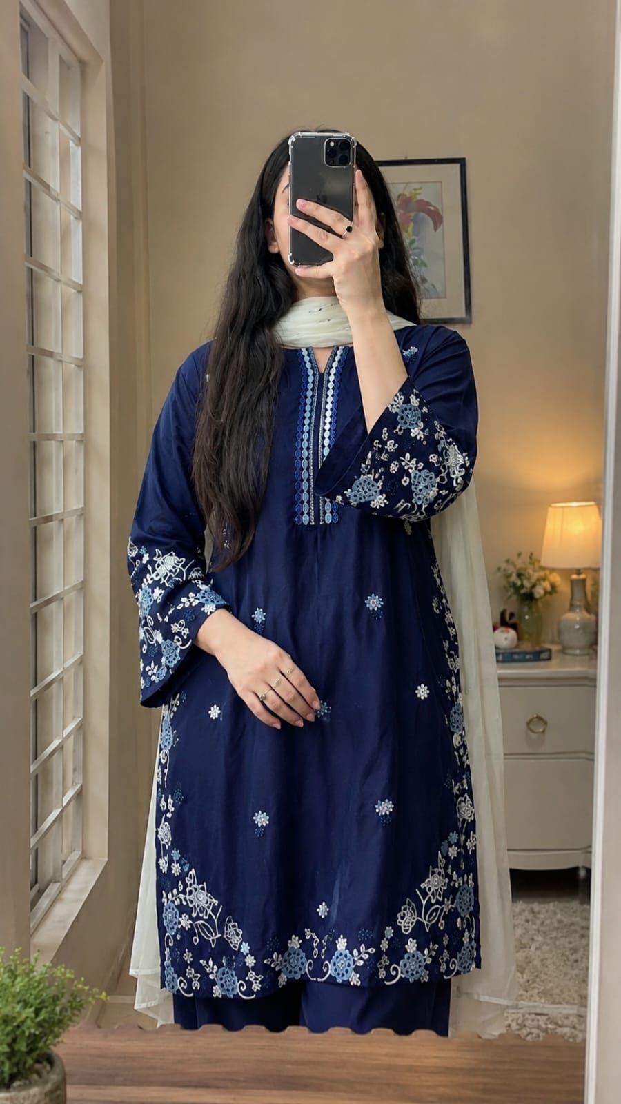 Neelam 3-Piece Farshi Shalwar Set