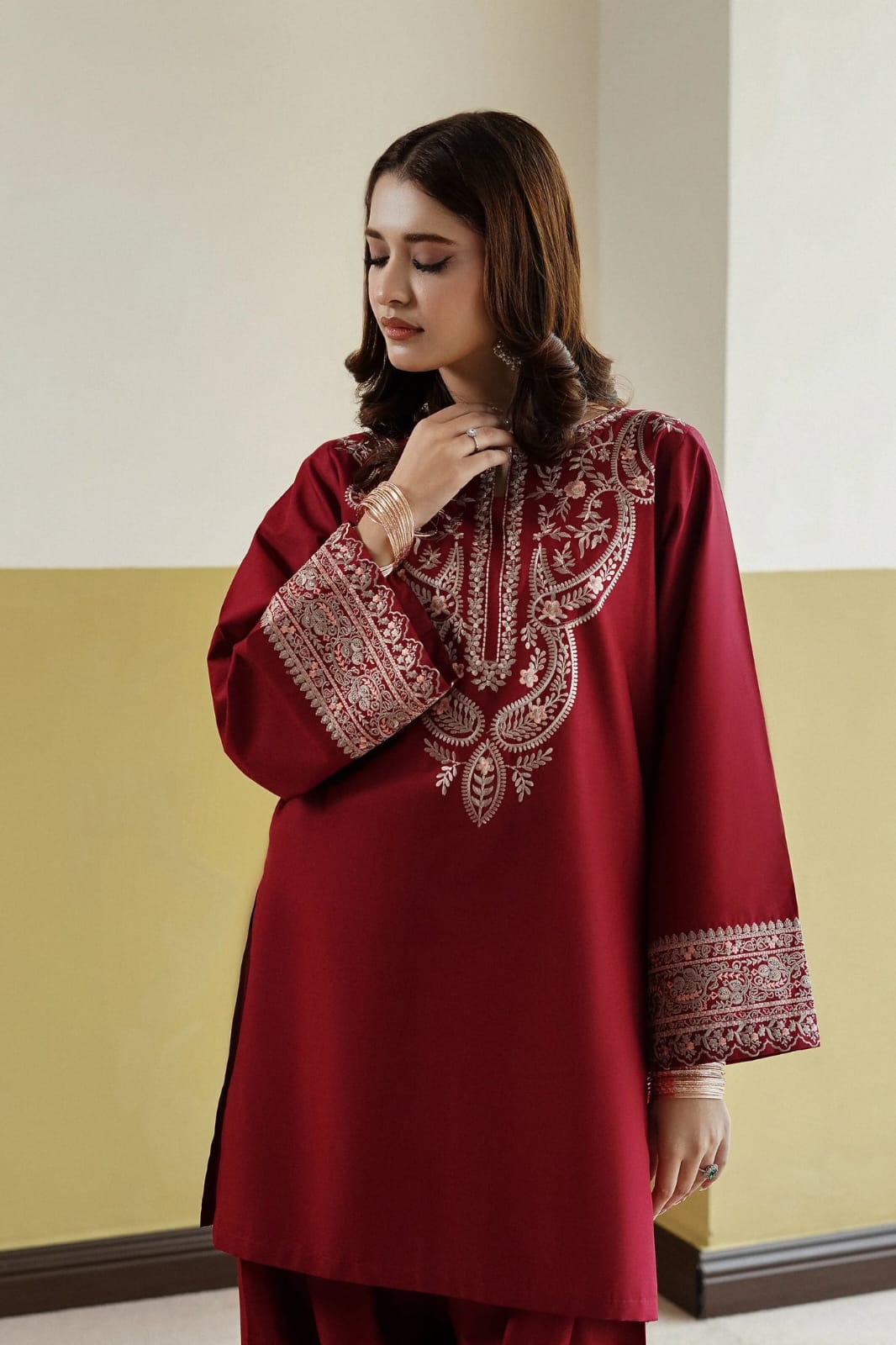Ruby Raag 2-Piece Farshi Shalwar Set